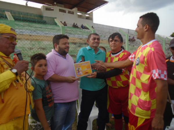 Chuva interrompe partida dos Jogos Solidários em Floriano.(Imagem:FlorianoNews)