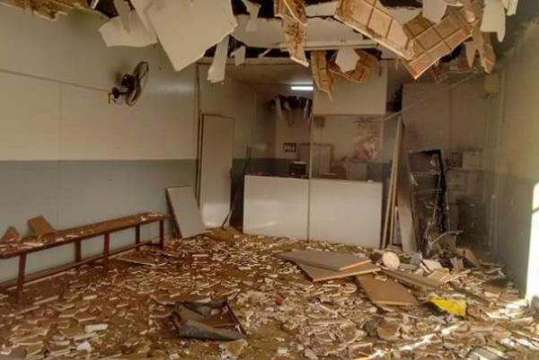 Assaltantes explodem agência bancária de Itainópolis e ameaçam moradores.(Imagem:Cidadeverde.com)