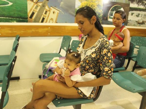 Criança com microcefalia foi diagnoticada com cinco meses.(Imagem:Juliana Gomes/G1)