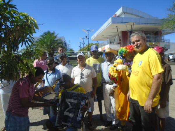 Parceria entre Meio Norte e Rádio Difusora é celebrada com atividade no centro de Floriano.(Imagem:FlorianoNews)