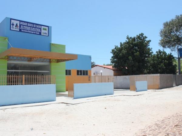 Unidade de Saúde foi construída ao lado de escola onde eram feitos os atendimentos.(Imagem:Gilcilene Araújo/G1)