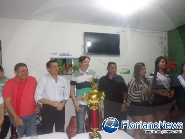 Prefeito e Secretário prestigiaram lançamento do Campeonato Florianense 2014.(Imagem:FlorianoNews)