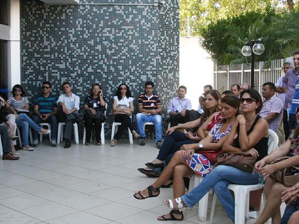 Greve dos servidores do judiciário federal já dura quatro dias no Piauí.(Imagem:Sintrajufe)