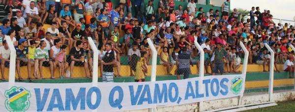 Altos divulga dia da venda de ingressos para duelo importante contra o América-PE.(Imagem:Renan Morais)