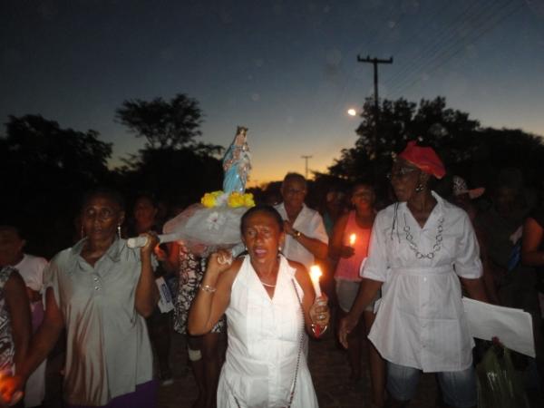 Festejo de Nossa Senhora da Saúde no povoado Mimbó(Imagem:Florianonews)