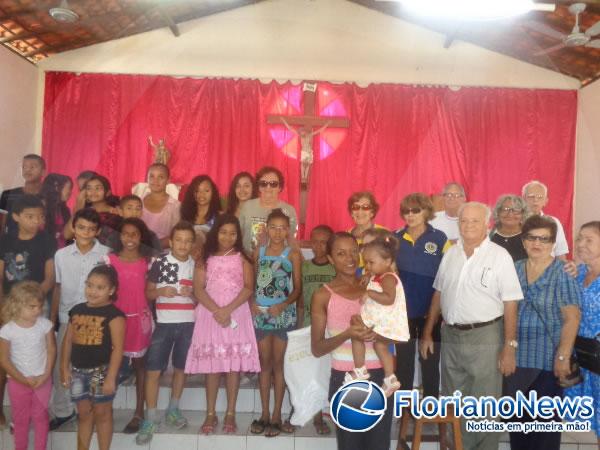 Lions Clube de Floriano promoveu missa em homenagem ao Dia das Mães.(Imagem:FlorianoNews)