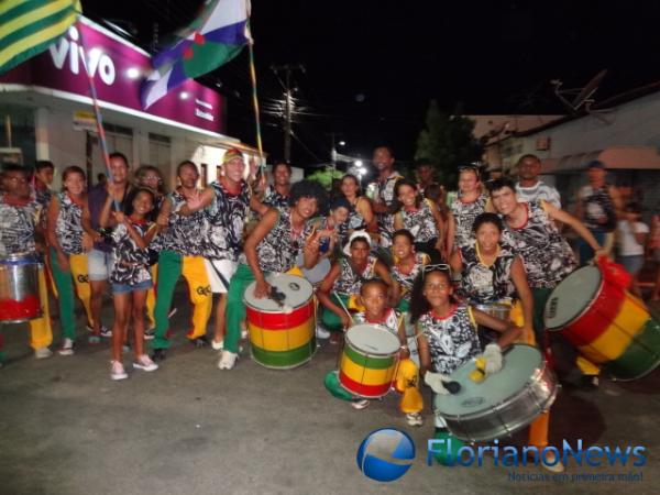 Cores, brilhos e samba no pé marcaram os desfiles das escolas de samba.(Imagem: FlorianoNews)