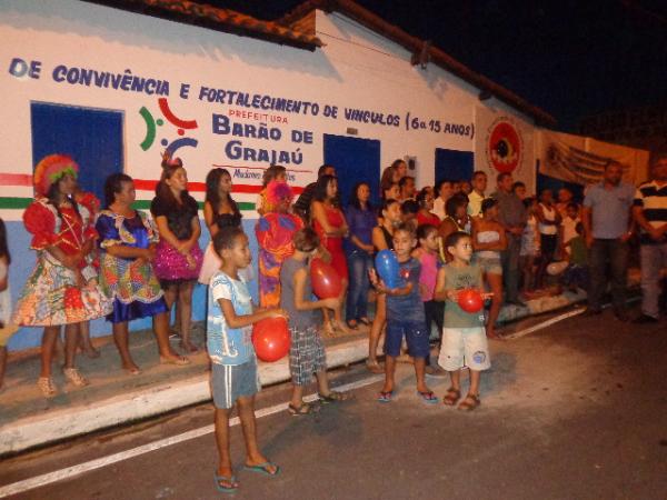 Sedes do PETI e do Pro Jovem são inauguradas em Barão de Grajaú.(Imagem:FlorianoNews)