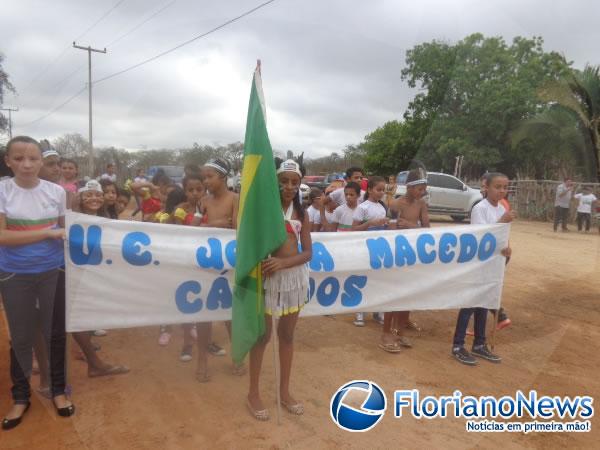 Realizada 1ª Parada Cívica das escolas do campo de Barão de Grajaú.(Imagem:FlorianoNews)