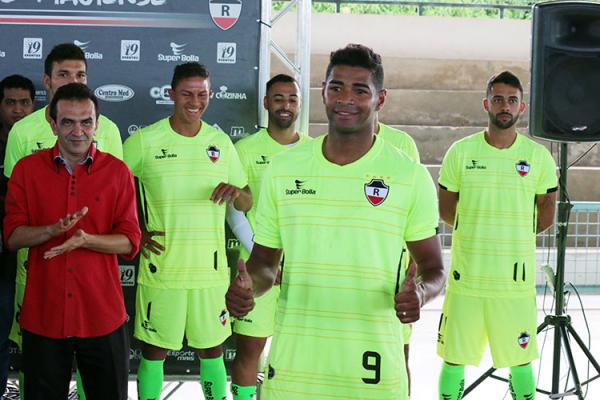 Recebido com grito de guerra, Rodrigo Tiuí prega igualdade no River e elogia treinador.(Imagem:Thiago Amaral/Cidade Verde)