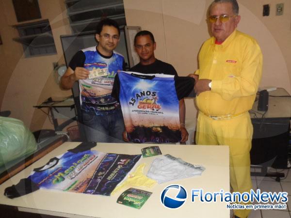 César Nill (apresentador do Programa Comando Geral), Edilson Vieira (integrante da banda Os Meninos de Barão) e Repórter Amarelinho.(Imagem:FlorianoNews)