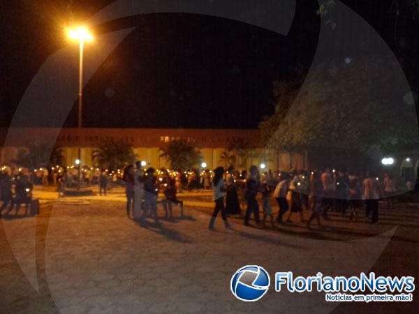 Encerrado o 14º Cerco de Jericó na Paróquia de Nossa Senhora das Graças.(Imagem:FlorianoNews)