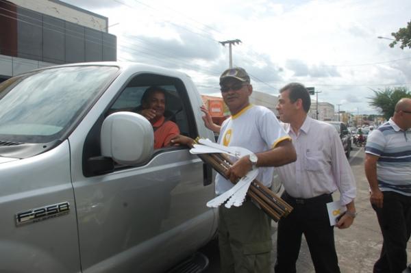 Maio Amarelo: Prefeitura Municipal de Floriano adere ao movimento.(Imagem:Waldemir Miranda)