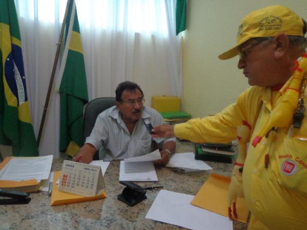 Manoel Simplício, Presidente da Câmara Municipal de Floriano.(Imagem:FlorianoNews)