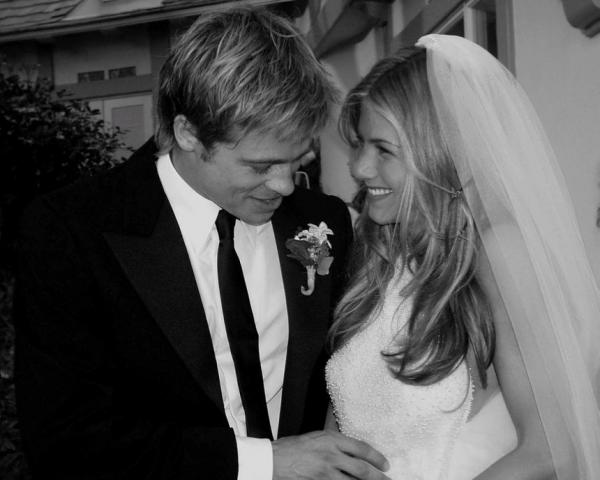 Casamento de Brad Pitt e Jennifer Aniston chegou ao fim em 2005.(Imagem:Divulgação)