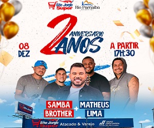 So Jorge - Aniversrio de 2 anos