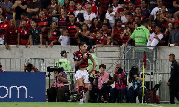 Fla derrota LDU e fica perto da vaga nas oitavas da Libertadores.(Imagem:REUTERS/SERGIO MORAES/DIREITOS RESERVADOS)