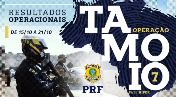 Operação Tamoio VII(Imagem:Divulgação/PRF)