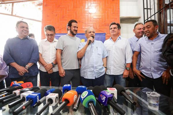  Com a presen&ccedil;a de Rueda, Joel e Ciro participam da filia&ccedil;&atilde;o de Jeov&aacute; Alencar ao Uni&atilde;o Brasil(Imagem:Ascom)