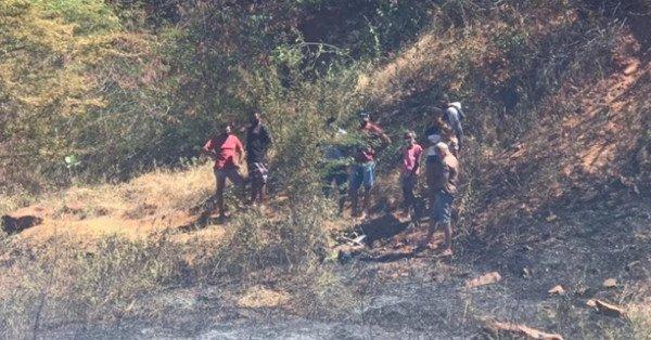 Corpo de homem é encontrado carbonizado em terreno na cidade de Picos(Imagem:Reprodução)