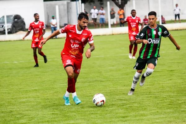 Fluminense-PI x 4 de Julho, Campeonato Piauiense 2023.(Imagem:Sávio Ryan/4 de Julho)