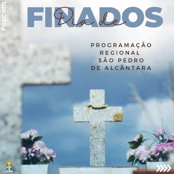 Igreja católica divulga programação de Finados em Floriano.(Imagem:Reprodução/Instagram)