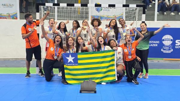 Piau&iacute; conquista pentacampeonato brasileiro escolar de handebol e garante vaga no Mundial(Imagem:Ascom Seduc)