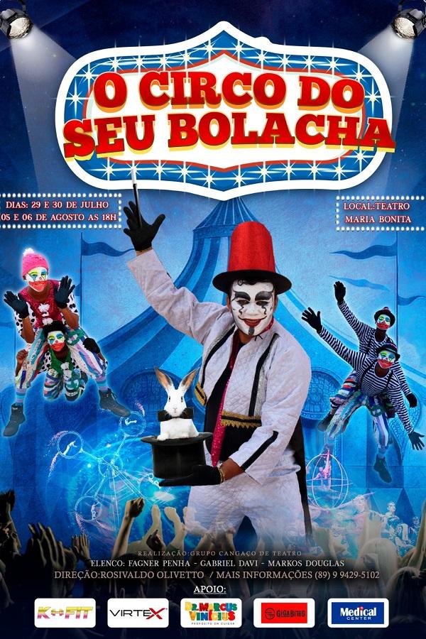 Teatro Maria Bonita em Floriano apresenta programação imperdível para o fim de semana.(Imagem:Divulgação)