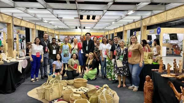 Artesãos piauienses têm participação expressiva em feiras.(Imagem:Ana Luíza Sousa)