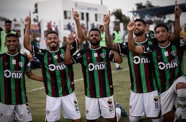  O Fluminense-PI vai atrás da liderança da competição.(Imagem:Weslley Douglas/Fluminense E.C. )