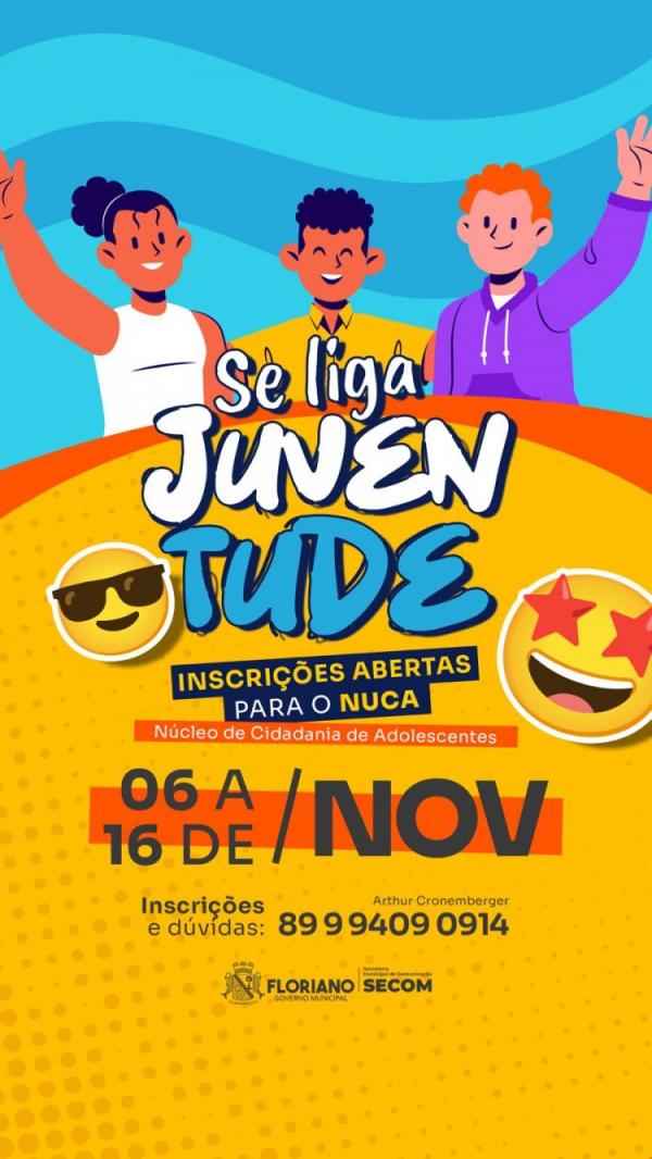 Prefeitura de Floriano abre inscrições para o NUCA do Selo Unicef.(Imagem:Secom)