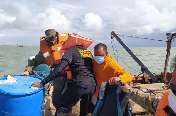 Polícia Federal deflagra operação contra pesca predatória no Litoral do Piauí.(Imagem:Divulgação/PF)