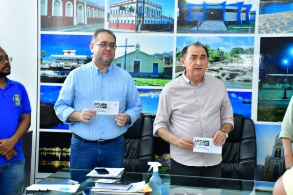 Prefeitura de Floriano lança oficialmente e com novidade, o IPTU 2024.(Imagem:Secom)