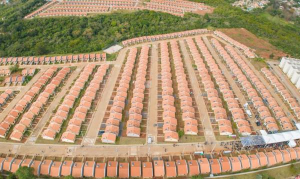 Unidades habitacionais do programa Minha Casa, Minha Vida.(Imagem:Ricardo Stuckert/PR)