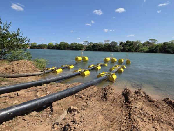 Águas do Piauí investe R$ 1 milhão na modernização do sistema de captação em Floriano.(Imagem:Ascom)