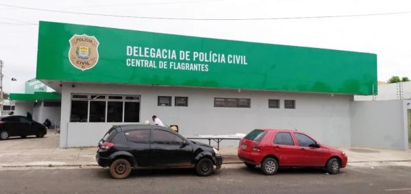 Central de Flagrantes de Teresina(Imagem:Livia Ferreira/g1)