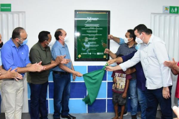 Joel Rodrigues entrega Academia de Saúde do Zé Pereira nos 124 anos de Floriano (Imagem:SECOM)