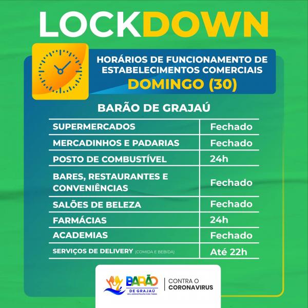 Prefeita de Barão de Grajaú decreta lockdown no município(Imagem:Divulgação)
