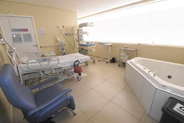 Nova Maternidade oferece 120 vagas mensais para gestantes de baixo risco no Centro de Parto Normal.(Imagem:Francisco Leal)