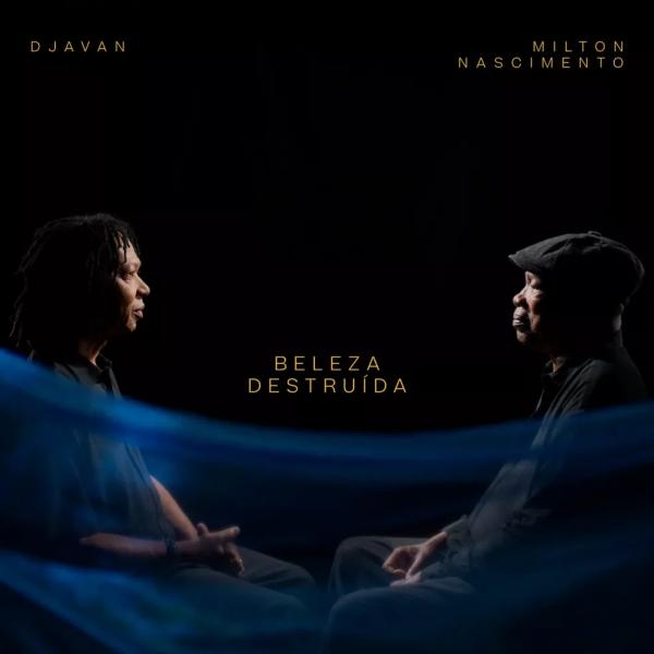 Esta é a capa de Beleza destruída, segundo single de D, álbum que Djavan lançará em 11 de agosto.  Exposta nas redes sociais do artista na noite de ontem, 14 de julho, a capa do si(Imagem:Reprodução)