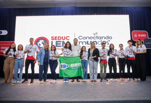 Premiação da Seduc LEM 2025 reúne finalistas de todo o estado.(Imagem:Divulgação)