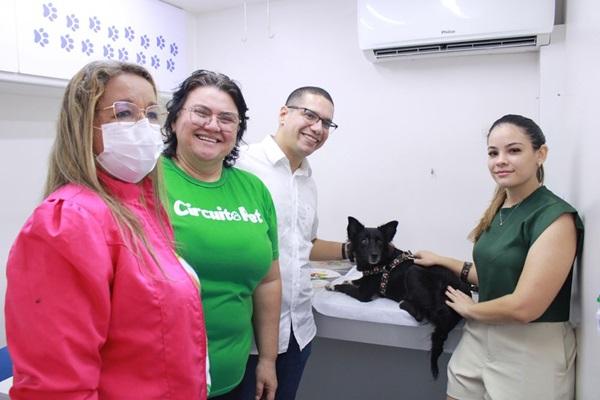 Semarh atende mais de 500 animais no Piauí Pet Castramóvel em Piripiri(Imagem:Reprodução)