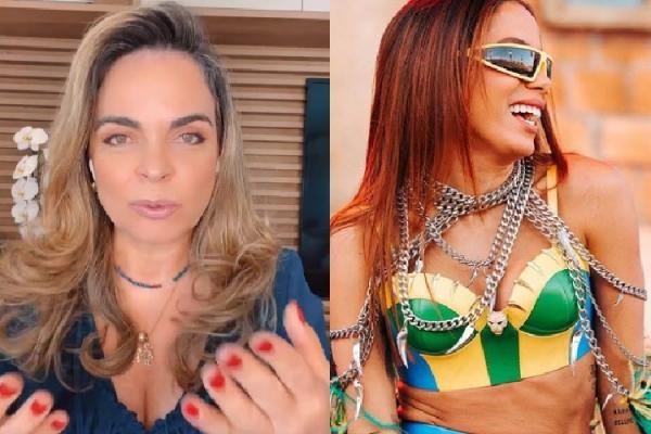 Liliane Ventura solta o verbo contra Anitta(Imagem:Reprodução)