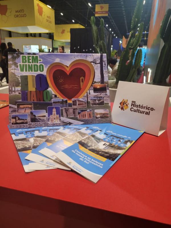Prefeitura de Floriano marca presença no Salão Nacional do Turismo em São Paulo.(Imagem:Secom)