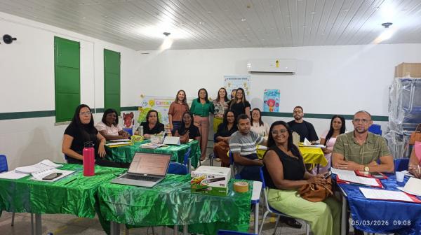  Forma&ccedil;&atilde;o do PPAIC re&uacute;ne educadores de 13 munic&iacute;pios na 10&ordf; GRE de Floriano.(Imagem:FlorianoNews)