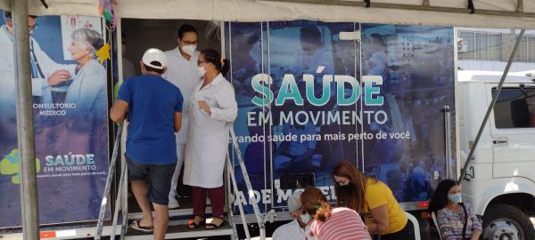 CTA realiza ação na Praça Coronel Borges.(Imagem:FlorianoNews)