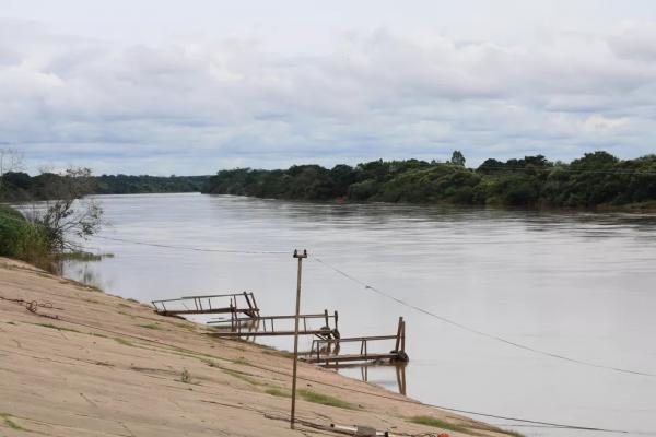 Rio Parnaíba em Floriano, Sul do Piauí.(Imagem:Lucas Marreiros/G1 PI)