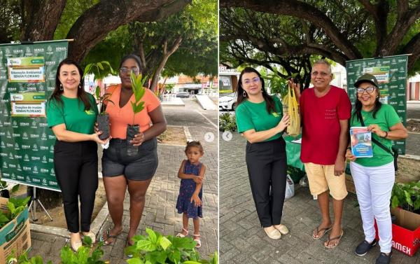 Blitz educativa marca o Dia Nacional das Mudanças Climáticas em Floriano(Imagem:Reprodução/Instagram)