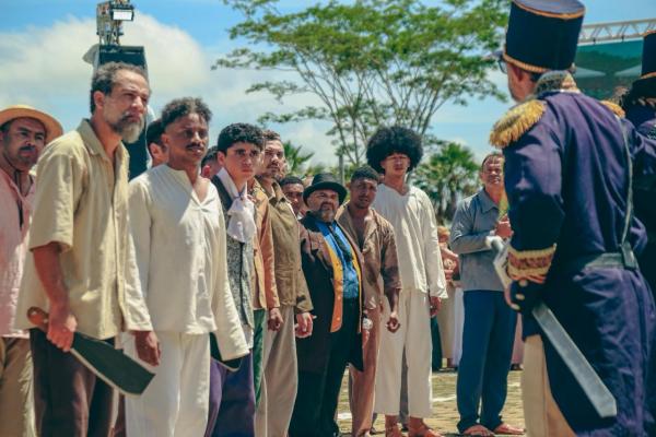 Espet&aacute;culo ?Os Viajantes do Tempo? emociona p&uacute;blico e marca os 203 anos da Batalha do Jenipapo em Campo Maior(Imagem:Jo&atilde;o Allbert)