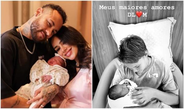 Neymar compartilha primeiro encontro entre Davi Lucca e Mavie(Imagem:Reprodução)